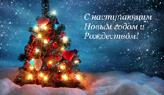 Поздравление Президента «НАПТО» с наступающим Новым годом и Рождеством!